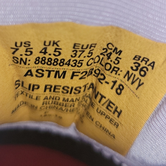 SKECHERS WORK: ARCH FIT SR SERENA SLIP-RESISTANT SLIP-ON SNEAKER - Picture 5 of 6